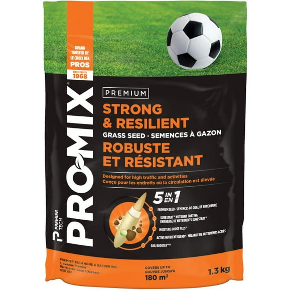 Graines de Gazon Premium Fortes et Résistantes - 1,3 kg