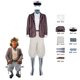 thumbnail image 3 of Disfraz de Willy Cosplay, sombrero, Chalamet, Willie Wonca, traje de cosplay, trajes, película, Chocolate Wonk Factory, disfraz elegante de Halloween para hombres, 3 of 5