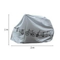 thumbnail image 3 of Outdoor Waterproof Bike Cover – Universal Dust and Rain Protection for Bicycle, Scooter, Moped, Motorcycle, Foldable and Compact, 2m x 0.6m x 1m, Ideal for Outdoor Storage and Travel, 3 of 5
