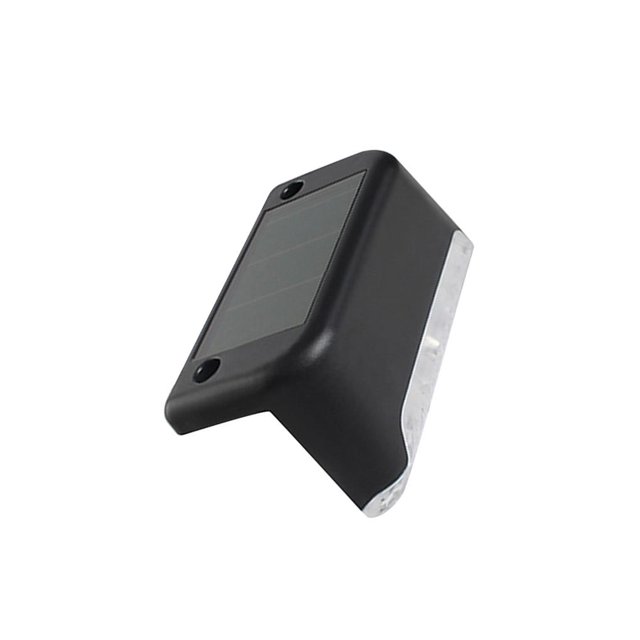 Ounissouiy 8 Uds. De luces solares LED para valla, luces de cubierta, resistente al agua, luz Led Solar para escalera, lámparas de paso de pared para Iluminación y accesorios No.04