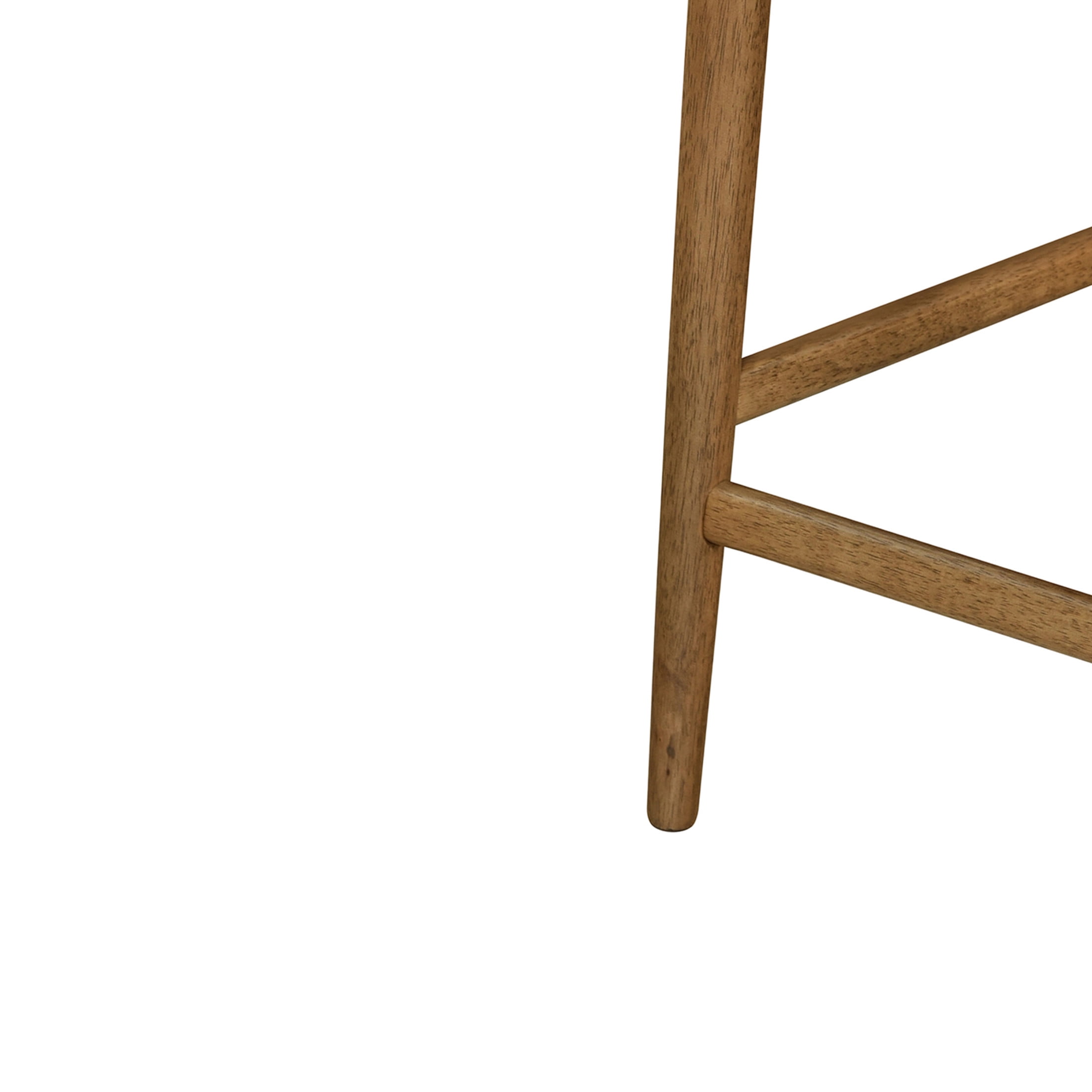Christopher Knight Home Indoor Counter Stool Set of 4, Wood Frame with Rope Back, Beige + Walnut