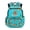 Capybara Orange Print, variant on HELLHERO Capybara Orange Print Multi Pockets Bookbag for Casual College, Waterproof Lightweight Polyester Book Bag
