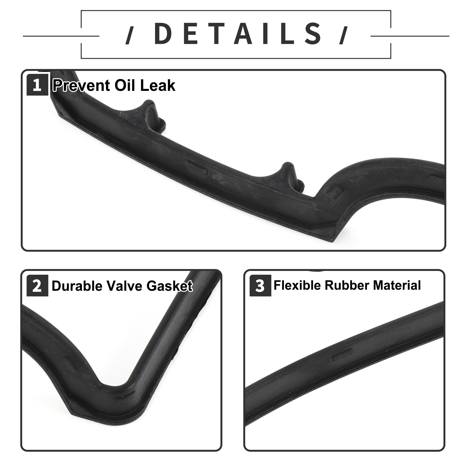 Unique Bargains Valve Cover Gasket No.13272AA094 For Subaru Impreza WRX 2.0L Turbo 02-05 Cylinder Head Valve Seal Gasket