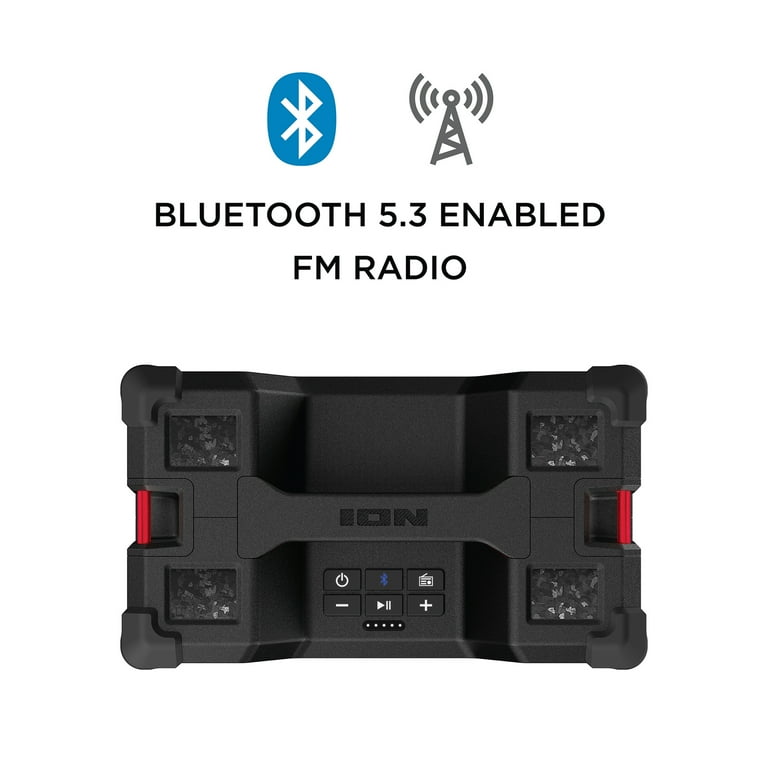 ION Tailgater Tough Rugged Portable All-Weather Wireless