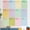 Vibrant Candy Color, variant on 2026 Reusable Classroom Calendar Large Undated Dry Erase Wall Calendar 16 x 12 Inches Big Monthly Blank Planner Yearly Planning for School Organizing Office Home (Vibrant Candy Color)