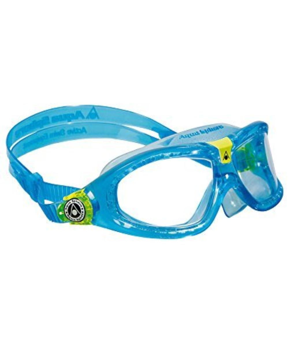 Seal Kid 2 Swim Goggle, Aqua Lime, Latex free anti fog By Aqua Sphere by