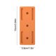 thumbnail image 3 of Enchufe de pared con soporte para enrutador y montaje adhesivo, organizador ahorrador de espacio para oficina en casa y dormitorio, plástico, azul, amarillo, blanco, 3 of 8
