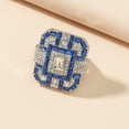 thumbnail image 3 of Anillo de regalo de anillo de bodas de diamantes de anillo de diamante completo cuadrado de moda para mujer 1 pieza Wmkox8yi  sjalhkljlk1620, 3 of 7