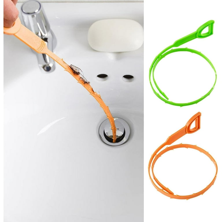 Easy Tub and Sink Drain Hair Removal Snake Drain Snake Home Maintenance  Plumber Money Save Liquid Plumber Alternative Clogged Clog 