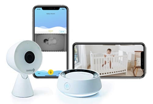 Safety 1st HD WiFi Baby Monitor with Sound and Movement Detecting Audio