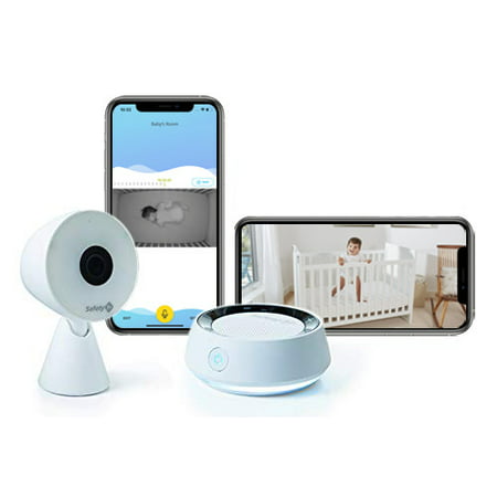 Safety 1st HD WiFi Baby Monitor with Sound and Movement Detecting Audio Unit,
