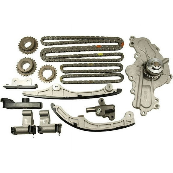 Timing Chain Kit and Water Pump - Compatible with 2008 - 2009 Ford Taurus X 3.5L V6