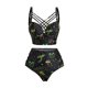 thumbnail image 1 of Conjunto de Bikini brasileño con almohadilla para Mujer, traje de baño de playa con cordones, traje de baño Maio Biquinis Tankini para Mujer, Banador Badpak Dames, 1 of 1