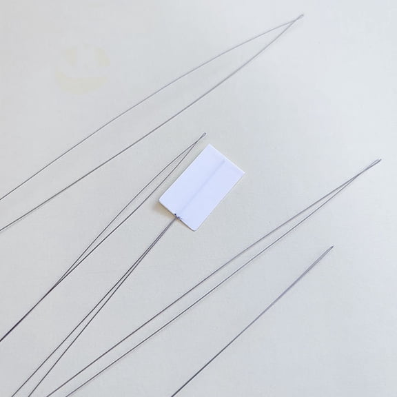 TEHAUX Steel Wire Punch Needle Threader Easy to Use for Embroidery and Decor