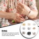 thumbnail image 5 of 200 piezas anillos tobilleras fabricación de joyas encontrar conector decorativo hecho a mano artesanía DIY accesorio para manualidades Ropa, zapatos y accesorios Miscelánea Negro oscuro Guardurnaity AP015549-08, 5 of 6