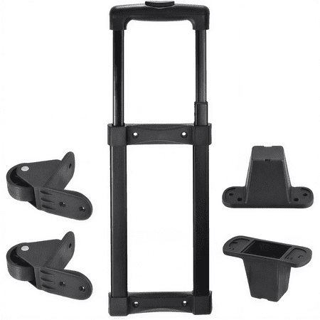 Telescopic Speaker Handle, Portable Speaker Handle with Wheels & Stands, Portable, Foldable, Lightweight Split Design for Outdoor Speaker, Subwoofer, Road Case