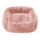 thumbnail image 1 of Cama calmante para perros y gatos, cojín de felpa suave y esponjoso para cachorros pequeños, medianos y grandes, para invierno, 1 of 4
