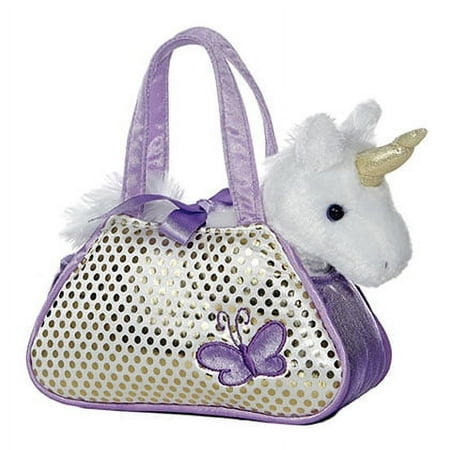 UPC: 0092943326002 | Aurora – Small Purple Fancy Pals – 7 Aurora Unicorn – Fashionable Stuffed Animal