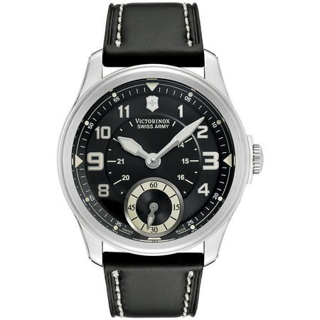 - Swiss Army 241377 Mens Infantry Vintage Manual Wind Steel Wrist Watch