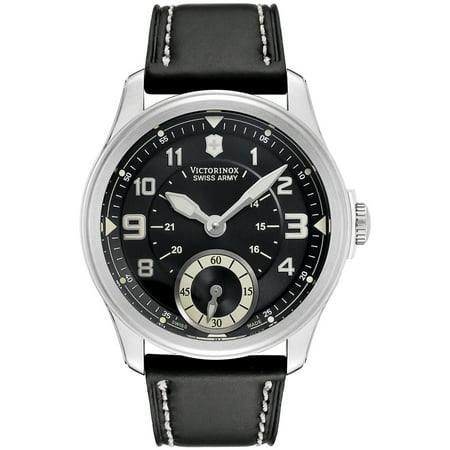 Victorinox Swiss Army 241377 Mens Infantry Vintage Manual Wind Steel Wrist Watch