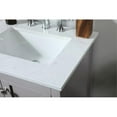 thumbnail image 4 of Elegant Kitchen and Bath 24 inch Single bathroom vanity in grey, 4 of 8