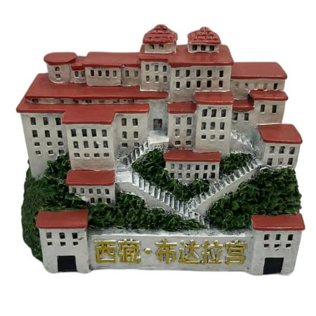 

Potala Statue Decor Resin Potala Modeling Ornament Creative Sand Table Decor