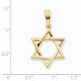 thumbnail image 2 of Pendentif Étoile de David en Or Jaune 14K, 2 of 2