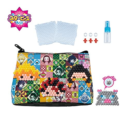 Aqua beads Devil's blade Pen pouch set You can play immediately with a tray  and a spray bottle.// Stick 
