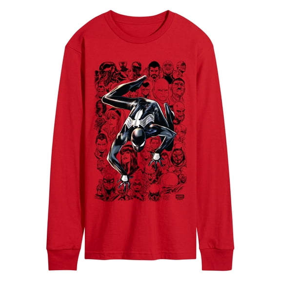 Spider-Man - Spiderman Outline - Men's Long Sleeve Graphic T-Shirt