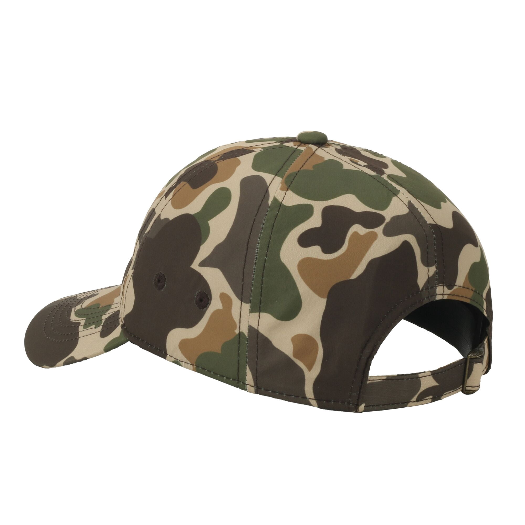 Outdoor Cap Woodland Camo Dad Hat – Unstructured Low Profile, Tuck Closure, One Size