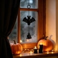 thumbnail image 5 of Miwamany Halloween Wind Chime Hanging Decor, Pumpkin Black Cat Bat Ghost Witch Ornament, Festive Door Wall Bell for Home Party Decoration, 5 of 6