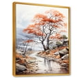 thumbnail image 2 of Designart "Oak Tree Mystic Abstraction" Tree Oak Floater Framed Canvas Wall Art, 2 of 5