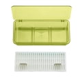 thumbnail image 1 of CNKOO Transparent Chopsticks Drawer Organizer with Lid Plastic Countertop Storage Utensil Drawer Tray for Restaurant, 1 of 10