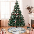 thumbnail image 7 of Lsque Lion Hippo Elephant On The Car Print Christmas Tree Skirt, Tree Skirt with Ties or Velcro, Perfect for Holiday Decorations, Halloween, and New Year-48", 7 of 7