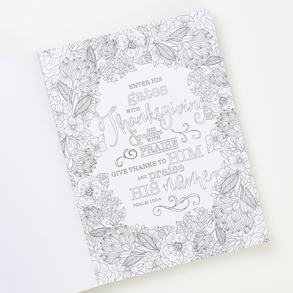 The Psalms in Color Inspirational Coloring Book with Scripture for Women and Teens (Spiral Bound)