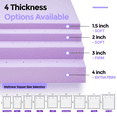 thumbnail image 3 of EDX 2 Inch Cool Gel Memory Foam Mattress Topper Twin Size Bed, Comfort Body Support & Pressure Relief, CertiPUR-US Certified, 3 of 8