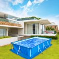 thumbnail image 3 of 11 x 7.8 Ft Swimming Pool Ground Cloths- Rectangular Waterproof PE Swimming Pool Liner Pad - Square Above Ground Pool Mat Protecto, 3 of 7