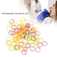 thumbnail image 1 of Banda elástica dental, 100 piezas/juego, separador dental elástico dental profesional, goma elástica dental, materiales ecológicos, 1 of 11