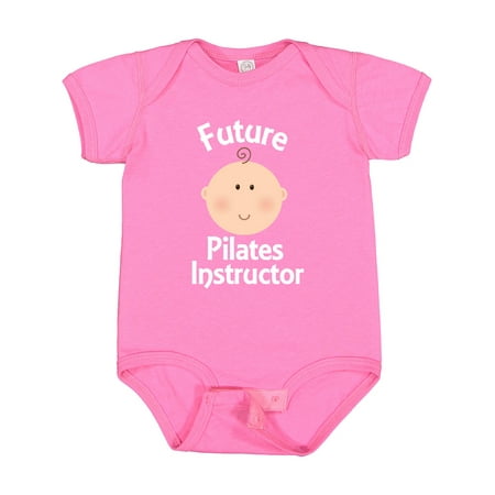 

Inktastic Future Pilates Instructor Occupation Gift Baby Boy or Baby Girl Bodysuit