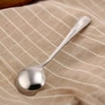 thumbnail image 3 of VANRA Ensemble de Couverts pour Enfants 4 Pcs Cuillères Rondes en Acier Inoxydable Cuillères de Dîner pour Enfants Ensemble de Couverts en Argent pour Enfants 5,8 Pouces (4 Cuillères Rondes), 3 of 6