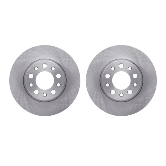 Dynamic Friction Company Rear Brake Rotors 6002-42014