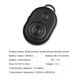 thumbnail image 5 of Mando a distancia Mini control remoto inalámbrico BT Obturador remoto Page Turner 10M Alcance efectivo Compatible con tabletas con teléfonos inteligentes iOS / Android Romacci Control remoto, 5 of 6
