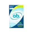 thumbnail image 4 of o.b. Tampons No Applicator, Unscented - 40ct, Applicator-Free Tampons Regular, Feminine Care, ob Tampon Regular, Period Products - 4 Pack, 4 of 5