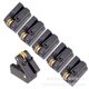 thumbnail image 1 of 2pcs Guitar Bridge Saddles: Headless Guitar Bridge Tailpiece Roller Saddle - Electric Bass Replacement Parts - Music Instrument Accessories, 1 of 3