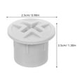 thumbnail image 2 of WASHWEPE 5Pcs Slide Screw Covers Grey Plastic Accessories For Playground Equipment With Safety Protection, 2 of 7