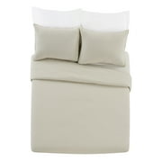 Ayesha Curry Mesh Woven Jacquard 3-PC Duvet Set, King, Cream