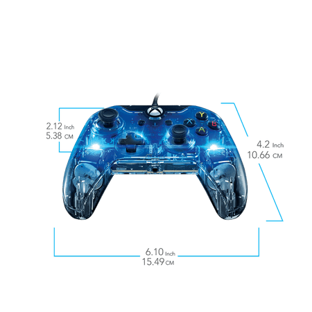 Afterglow - Prismatic Controller for Xbox One, Xbox One S and Xbox One X - Transparent