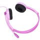 thumbnail image 2 of Auriculares de aprendizaje para niños, ajustables, ligeros, con reducción de ruido, para PC, teléfono, tableta, portátil, color morado, 2 of 5