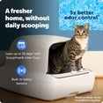 thumbnail image 3 of PetSafe ScoopFree Crystal Pro Self-Cleaning Cat Enclosed Front-Entry Litter Box, Health Counter,, 3 of 11