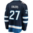 thumbnail image 3 of Men's Fanatics Nikolaj Ehlers Navy Winnipeg Jets Breakaway Replica Jersey, 3 of 3